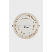 6'lı Toledo Servis Tabağı 26CM Dijital Costa Rinart