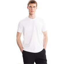 Ted Baker Beyaz Erkek Baskılı T-Shirt TBMRTS2068