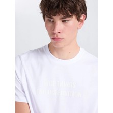 Back And Bond Beyaz Erkek T-Shirt BTS1006800000