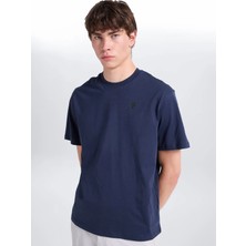 North Sails Lacivert Erkek Comfort Fit Baskılı T-Shirt NS0000693158