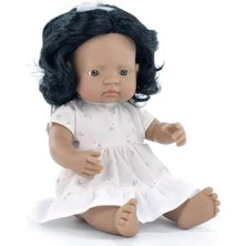 Miniland Mf And M Baby Doll Latin Girl 38CM