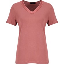 Wondergen Kırmızı Kadın T-Shirt 401WON-1111-257