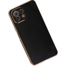 Bezos Mi 11 Lite Kılıf Volet Silikon - Siyah