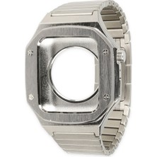 Bezos Watch 44MM KR409 Metal Kordon - Gümüş