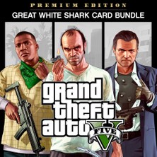 Grand Theft Auto V: Premium Online Edition & Great White Shark Card Bundle (Pc Oyun) Rockstar Kodu