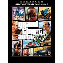 Rockstar Grand Theft Auto V ENHANCED + Great White Shark Card (Pc Oyun) Rockstar Game Key