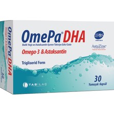 Omepa Dha 30 Balık Yağı 30 Kapsül - Dezenfektan Hediyeli (%72 Alkol)