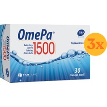 Omepa 1500 Mg Balık Yağı 30 Kapsül - 3 Adet (Toplam 90 Kapsül)