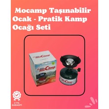 Teknoşık Kolay Ayarlanabilir Alevli ve Güvenli Metal Kamp Ocağı