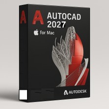 Autodesk Autocad 2027 (Mac) - 1 Mac 3 Yıl Serial + Product Key (Kısıtlamasız Sürüm)
