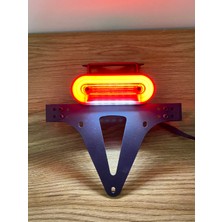 Bajaj RS200 Neon LED Stop Model 2 (Plaka Aydınlatmalı)(Katlanır Plakalıklı)