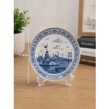 Diseno Plastik Şefaf Geçmeli Küçük Boy Tabak Teşhir Standı 10 Lu Paket