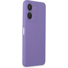 Bezos Y16 Kılıf First Silikon - Lila