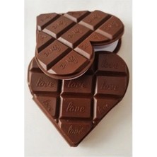 Runaway Kalp Tasarımlı Çikolata Not Defteri