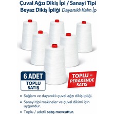 Şanlı Ambalaj     Çuval Ağzı Dikiş Ipi 6’lı Paket Güçlü ve Dayanıklı