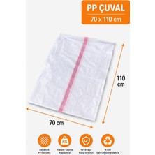 Şanlı Çuval 70×110 cm Büyük Boy Pp Çuval | Sıfır | 10 Adet