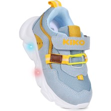 Kiko Kids Denfor Cırtlı Işıklı Faylon Taban Erkek Bebek / Çocuk Spor Ayakkabı