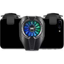 Esranın Dünyası Newface DL06 Rgb Radyatör Telefon Soğutucu Fan - Siyah