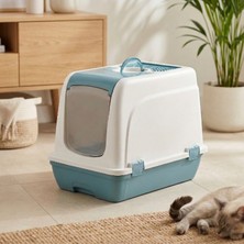 Septembris Kedi Tuvaleti Orta Boy Kapalı Çekmeceli Kedi Tuvaleti