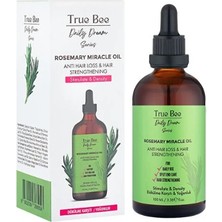 True Bee Daily Dream Rosemary Miracle Oil - Saç Dökülme Karşıtı Biberiye Yağı 100 ml