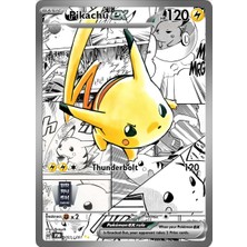 Shaco Design Pikachu Manga Rare Pokemon Kart