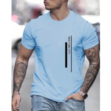 Nigrum Pardus Nıgrum Pardus New York Cıty Baskılı %100 Pamuk Yeni Sezon Büyük Beden Erkek T-Shirt
