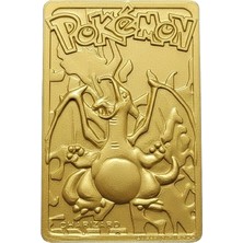 Shaco Design Pokemon Charizard Altın 3D Kart