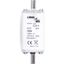 Hegel 125A DC BIÇAKLI SİGORTA