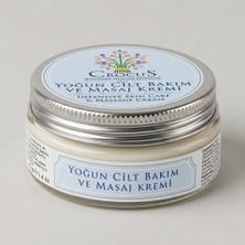 Crocus Naturals Yoğun Nemlendirici Masaj ve Vücut Bakım Kremi - Kuru Ciltler İçin Bariyer Onarıcı