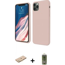 Marsilyan™- iPhone 11 Pro Kılıf Kozmos Yansıma Özel Seri - Siyah Joko Magic 5d Hayalet Cam + Renkli Kamera Lens Koruma Cam - Sı