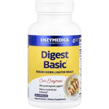 Enzymedica (Özelsporcugıdaların'dan !!) Digest Basic, 180 Capsules.abd Menşei.