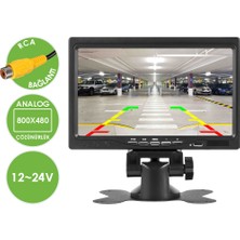 Obus EV-M500E Ecoview Çift Video Girişli Güneşlikli Analog 7 Inch Araç Monitörü