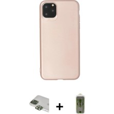 Marsilyan™- iPhone 11 Pro Max Kılıf Kozmos Yansıma Özel Seri - Siyah Joko Magic 5d Hayalet Cam + Pers Alüminyum Kamera Lens - Yl