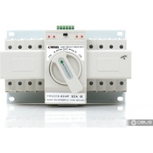Universal Obus Karavan Otomatik-Manuel Trifaze Transfer Switch 63A 400V