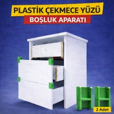 Pratikmen Plastik Çekmece Yüzü ve Boşluk Aparatı (2'li)