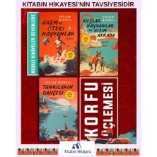 Alfa Yayınları Gerald Durrell- Kuşlar Hayvanlar ve Hısım Akraba, Tanrıların Bahçesi, Ailem ve Öteki Hayvanlar (3kitap) Kofru Üçlemesi