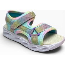 Arzen Bebe 223-26 Simli Cırtlı Anatomik Kız Çocuk Sandalet 31-35