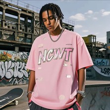 Nigrum Pardus Nıgrum Pardus Yeni Sezon Ncwt Baskılı %100 Pamuk Büyük Beden Sokak Modası Erkek T-Shirt