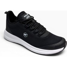 Wickers 2551-26 Anorak Anatomik Taban Bağcıklı Erkek Sneaker Siyah Beyaz 40-42