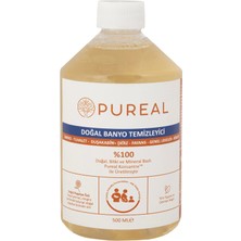 Pureal Doğal Banyo Temizleyici - Lavanta, Okaliptüs & Limon Uçucu Yağlı