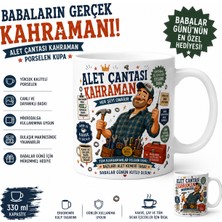 Tişört Kodu Alet Çantası Kahraman Porselen Kupa – Babalar Günü Özel Tasarım