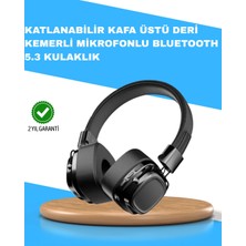 Aslanoğlu Store Mey Ithalat® Katlanabilir Tasarımlı Taşınabilir Kablosuz Müzik Kulaklığı