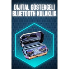 Aslanoğlu Store Bluetooth Kulaklık Android ve Ios Uyumlu Anc Özellikli Dijital Şarj Göstergeli