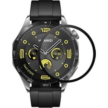 Aslanoğlu Store Newface Huawei Gt4 41MM 18MM Polymer Nano Ekran Koruyucu - Şeffaf