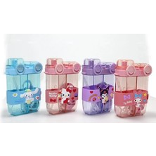 Aslanoğlu Store My Melody Çift Bölmeli Pipetli Matara &amp; Suluk ALK5106