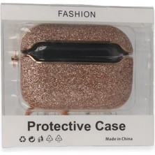 Aslanoğlu Store Mey Ithalat®   Airpods Pro 2 (2.nesil) Spell Simli Kılıf - Rose Gold