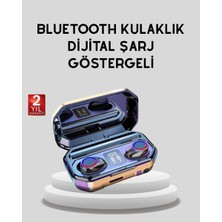 Aslanoğlu Store Bluetooth Kablosuz Kulaklık 4 Saat Kullanım Şarj Kutulu Düşük Enerji Tüketimli