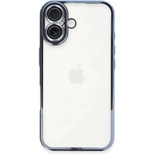 Aslanoğlu Store Iphone 16 Plus Kılıf  Lensli  - Açık Mi