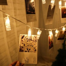 Aslanoğlu Store Işıklı Mandallı Fotoğraf Albümü 5m - 30 LED