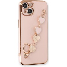 Aslanoğlu Store Mey Ithalat®   Iphone 14 Plus Kılıf Esila Silikon - Pudra
